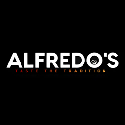 Alfredos Takeaway logo.